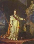 Dmitry Levitzky Catherine II as Legislator in the Temple of the Goddess of Justice oil painting